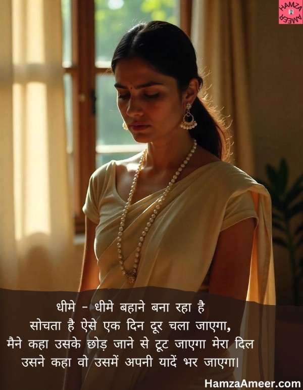 dheere-dheere bahaane bana raha hai