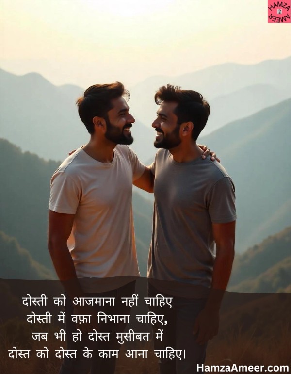 dosti ko aazmana nahi chahiye dosti ko aazmana nahi chahiye