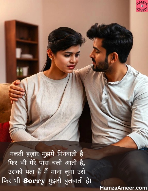 galti hazaar mujh mein ginwaati hai galti hazaar mujh mein ginwaati hai