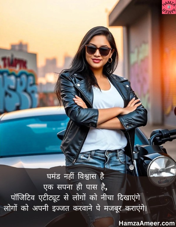 ghamand nahi, vishwas hai