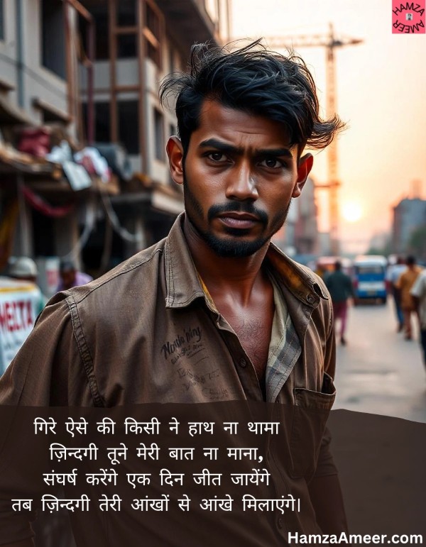 gire aise ki kisi ne haath na thaama