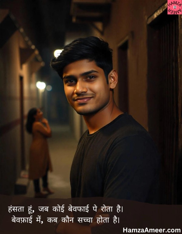 hansata hoon, jab koi bewafai pe rota hai hansata hoon, jab koi bewafai pe rota hai