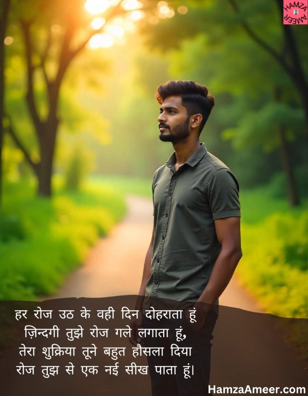 har roz uth ke wahi din dohrata hoon har roz uth ke wahi din dohrata hoon