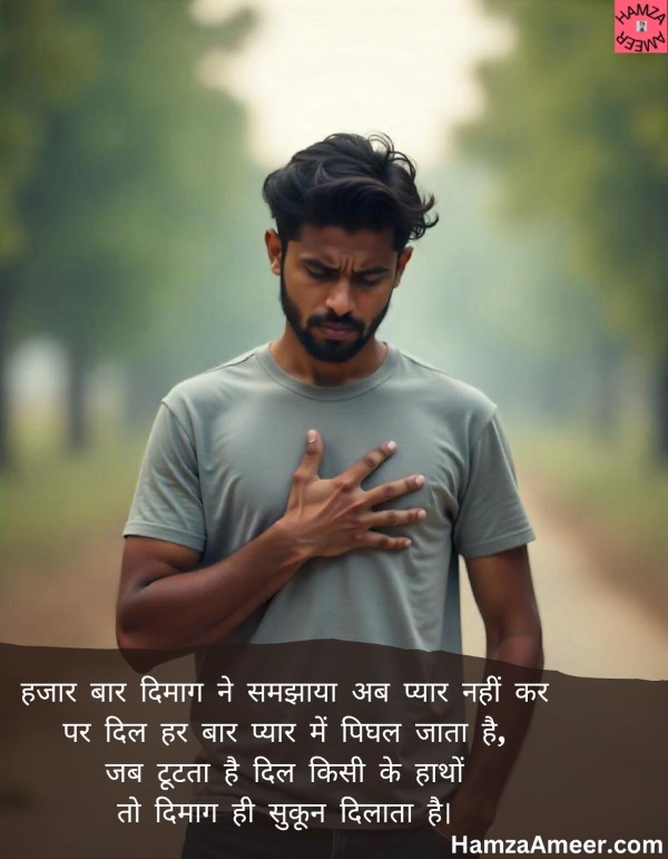 hazaar baar dimaag ne samjhaya