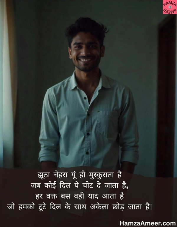 jhootha chehra yun hi muskurata hai jhootha chehra yun hi muskurata hai