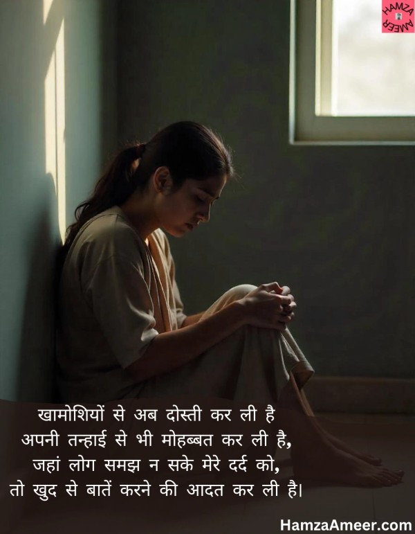 khamoshiyon se ab dosti kar li hai khamoshiyon se ab dosti kar li hai