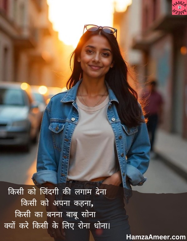 kisi ko zindagi ki lagaam dena