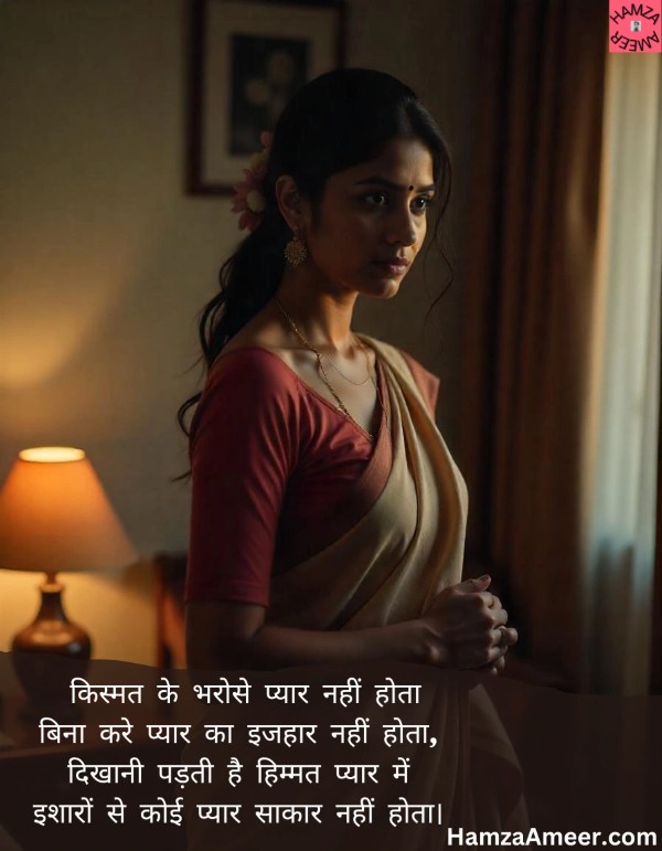 kismat ke bharose pyaar nahi hota kismat ke bharose pyaar nahi hota