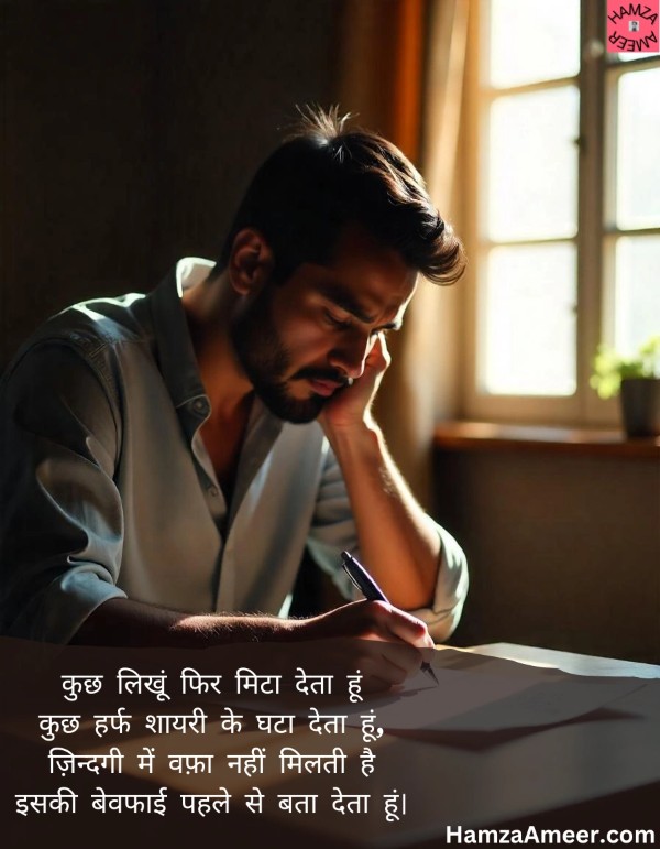 kuch likhun phir mita deta hoon kuch likhun phir mita deta hoon