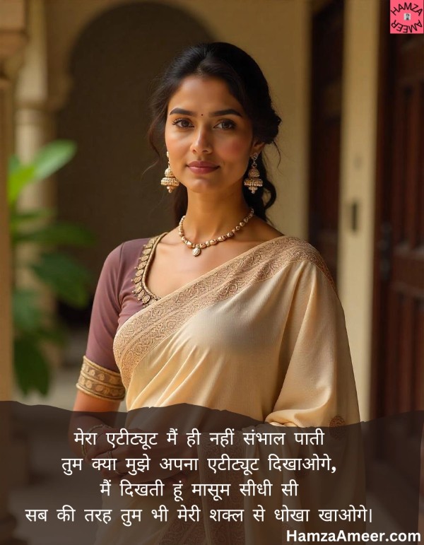 mera attitude main hi nahi sambhal paati mera attitude main hi nahi sambhal paati