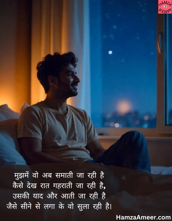 mujh mein wo ab samaati ja rahi hai mujh mein wo ab samaati ja rahi hai