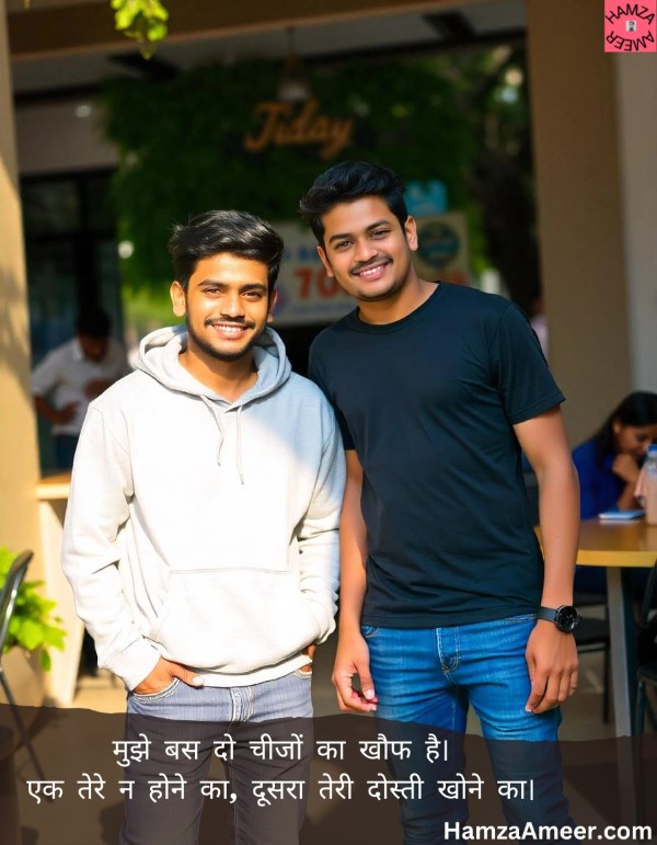 mujhe bas do cheezon ka khauf hai mujhe bas do cheezon ka khauf hai
