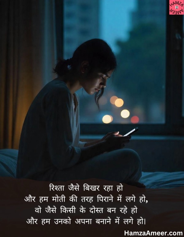 rishte jaise bikhra raha ho rishte jaise bikhra raha ho