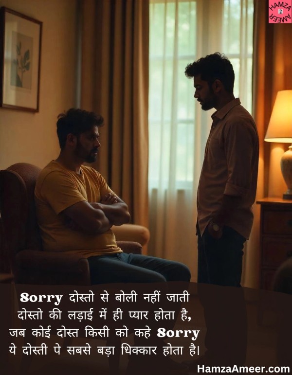 sorry dosto se boli nahi jaati sorry dosto se boli nahi jaati
