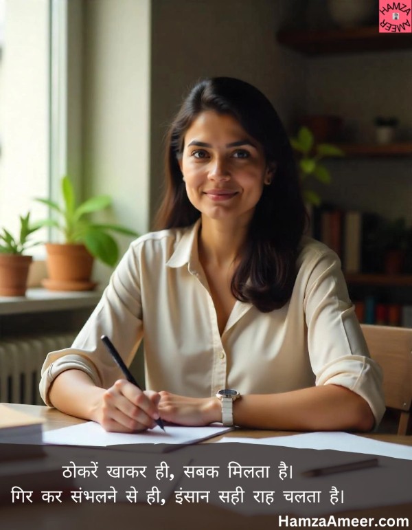 thokre khaakar, hi sabak milta hai
