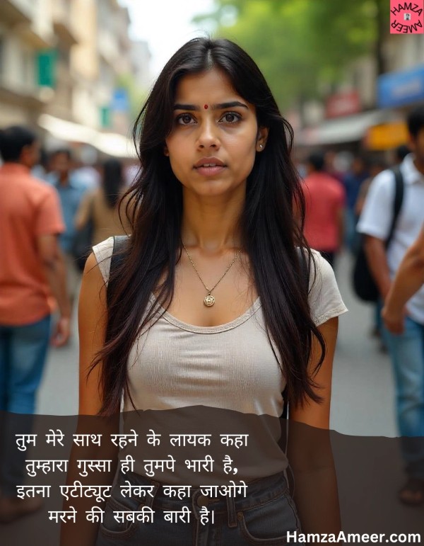 tum mere saath rehne ke layak kaha
