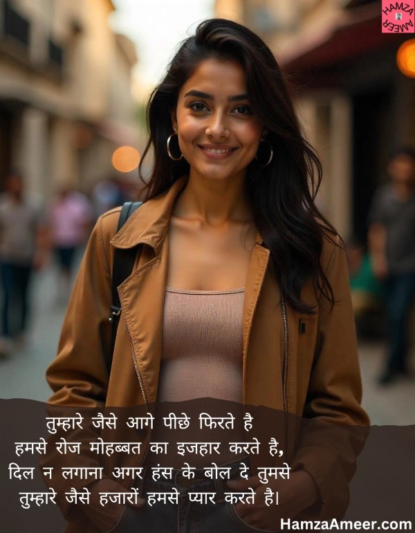 tumhare jaise aage peeche phirte hain