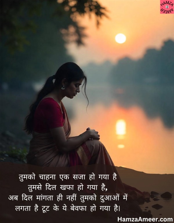 tumko chaahna ek sazaa ho gaya hai tumko chaahna ek sazaa ho gaya hai