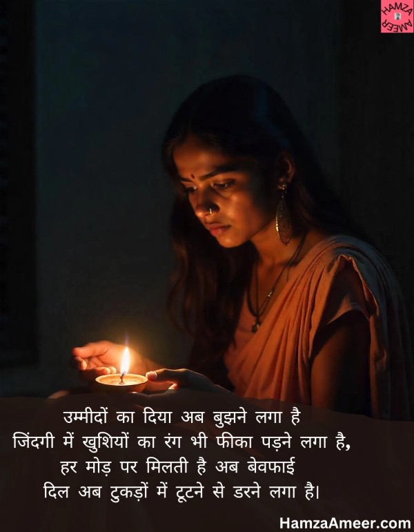 umeedon ka diya ab bujhne laga hai umeedon ka diya ab bujhne laga hai