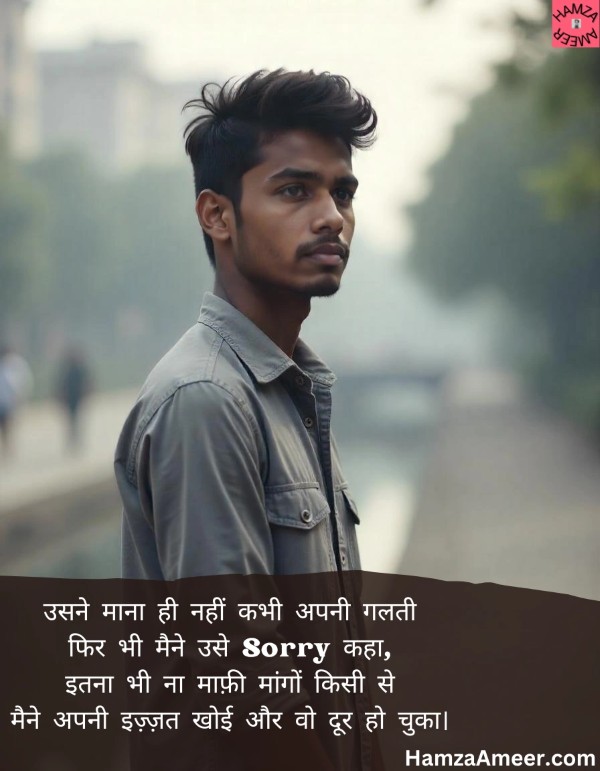 usne maana hi nahi kabhi apni galti usne maana hi nahi kabhi apni galti
