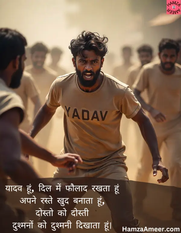 yadav hoon, dil mein faulaad rakhta hoon yadav hoon, dil mein faulaad rakhta hoon