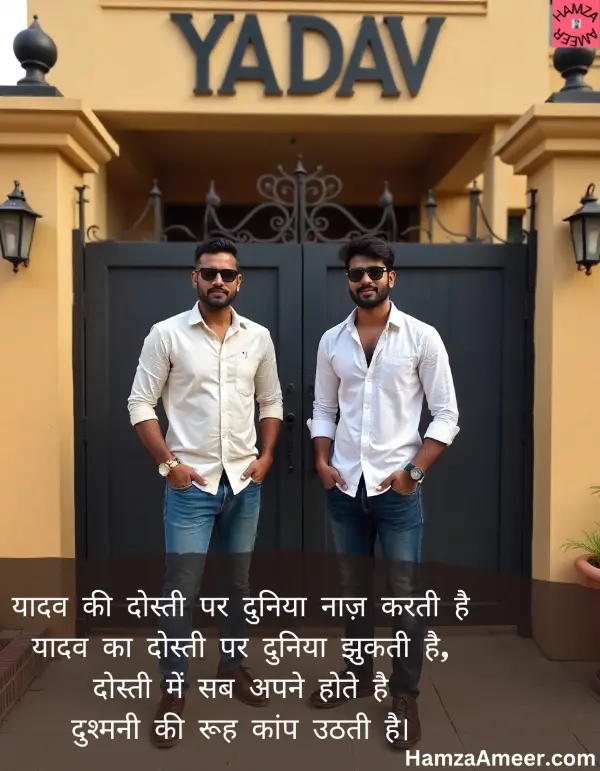 yadav ki dosti par duniya naaz karti hai yadav ki dosti par duniya naaz karti hai